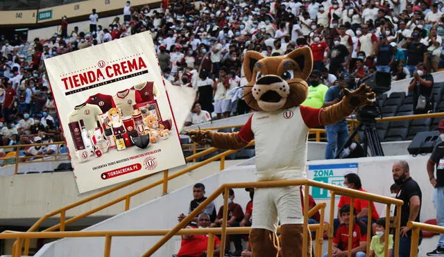 Universitario compartió su 'Tienda Crema' para los hinchas. Foto: composición LR