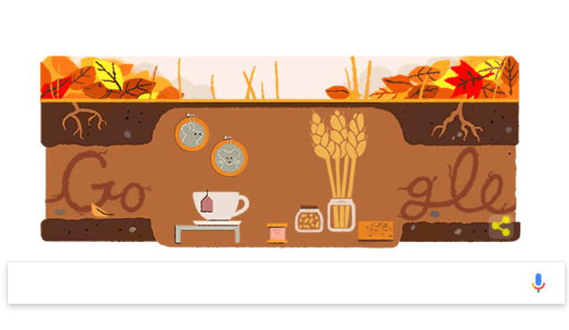 Equinoccio de otoño y el doodle de Google que celebra su llegada | VIDEO