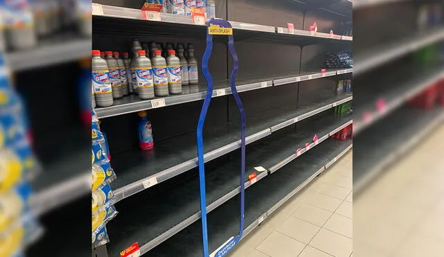 Supermercados presentas escasez de productos de limpieza ante avance de COVID-19