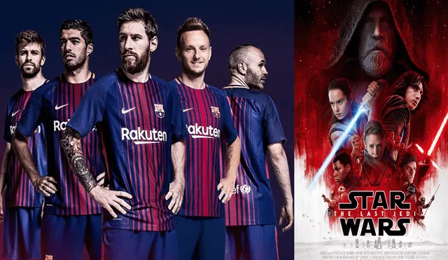 Barcelona transforma a jugadores en 'Jedis' por el Día de Star Wars [FOTO]