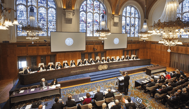 En la actualidad, la Corte Internacional de Justicia (CIJ ) tiene 17 casos pendientes de decisión. Foto: AFP