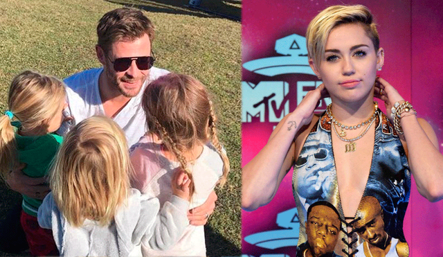 Miley Cyrus: ¿Qué piensan los hijos de Chris Hemsworth y Elsa Pataky de la famosa?