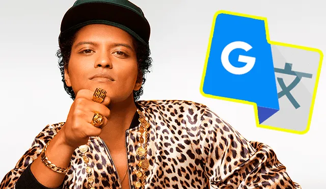 Google Traductor: Bruno Mars es víctima de aplicación al ser 'troleado' con inesperado resultado [FOTOS]