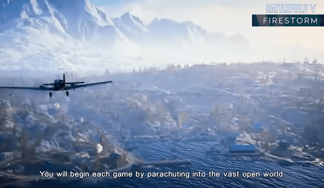  "Firestorm": filtran video tutorial del Battle Royale en Battlefield V