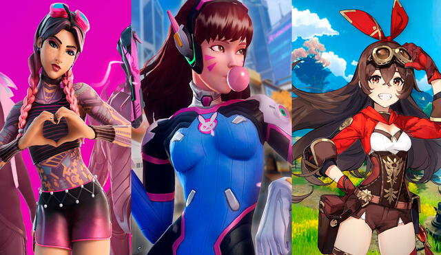 Pornhub reveló además cuáles fueron las consolas más usadas para estas búsquedas. Foto: Epic Games / Blizzard / HoYoverse