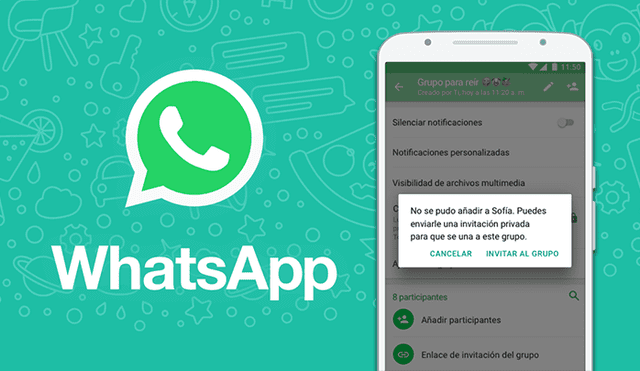 Ahora podrás evitar que te agreguen a grupos de WhatsApp indeseados.