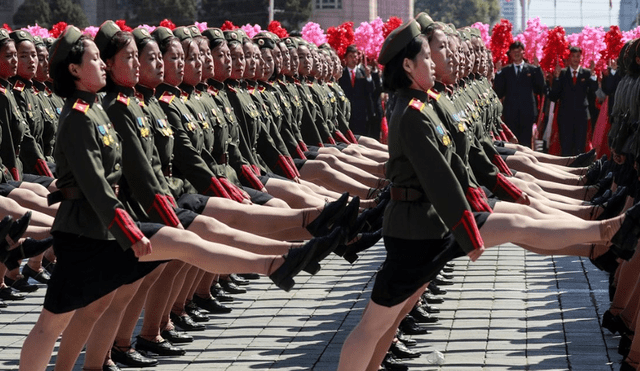 Así fue el impresionante desfile militar de Corea del Norte [VIDEO]