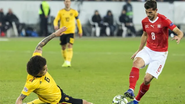 Bélgica cayó goleado ante Suiza y es eliminado del 'Final Four' de la UEFA Nations League [GOLES]