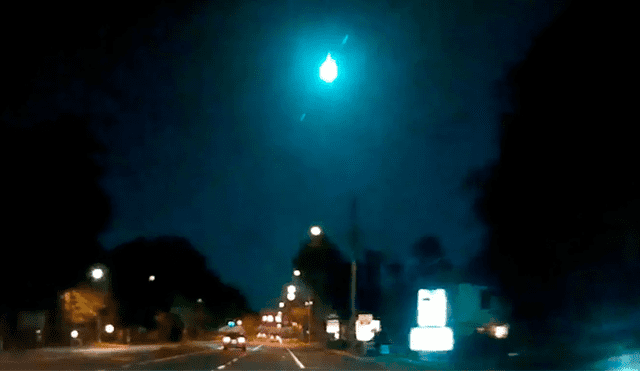 Alarma por caída de meteorito en Florida que creó una bola de fuego verde en el cielo