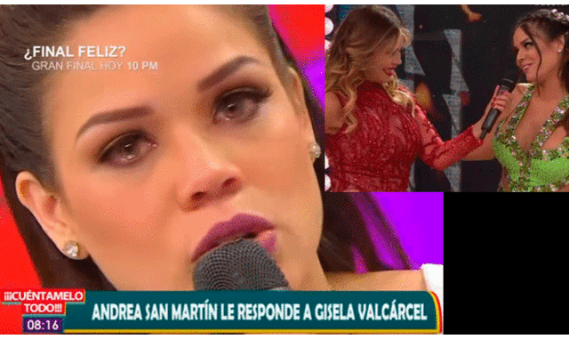 Andrea San Martín lloró por humillación y dejó mal parada a Gisela Valcárcel con revelación [VIDEO]
