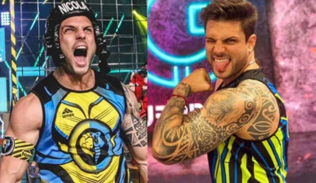 Nicola Porcella feliz por ser el único 'León' en la lista de ganadores del reality. Fotos: Instagram