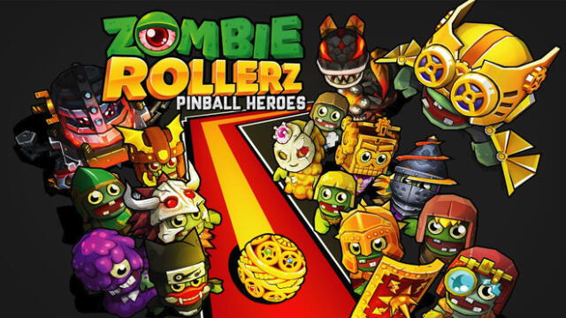 Portada del nuevo videojuego Zombie Rollerz Pinball Heroes. Foto: Nintendo Everything