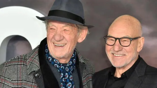 Ian McKellen y Patrick Stewart