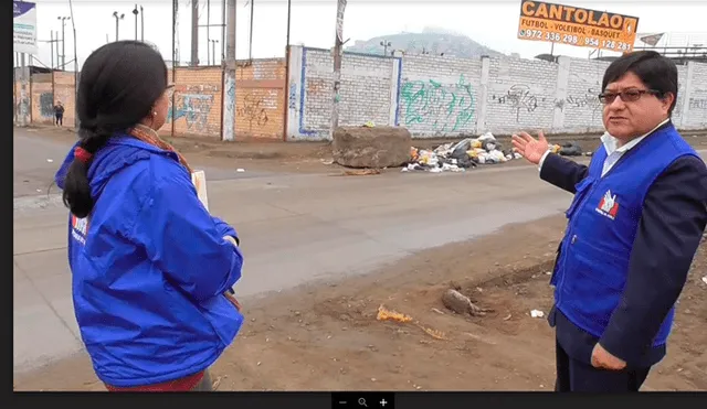 Lima 2019 se ve empañado por el descuido del ornato público en zonas de LIma Sur: Foto: Defensoría del Pueblo