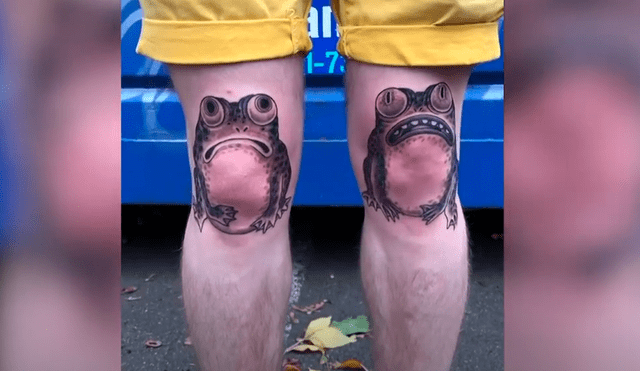 La rodilla es uno de los lugares más dolorosos para hacerse un tatuaje. Foto: brent_megens / Cater Clips