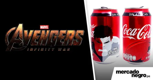 Coca-Cola lanza edición especial sobre ‘Avengers: Infinity War’