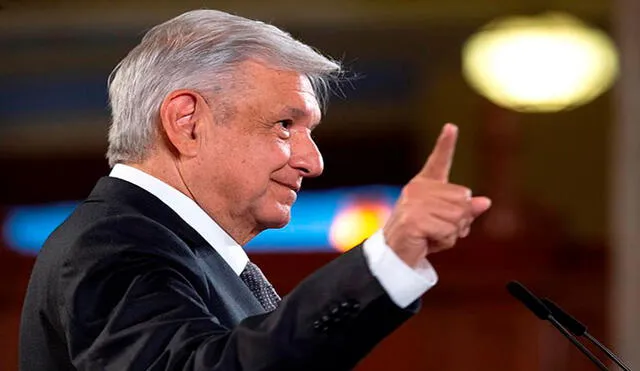 Andrés Manuel López Obrador durante su habitual rueda de prensa. Foto: Presidencia de México (EFE)