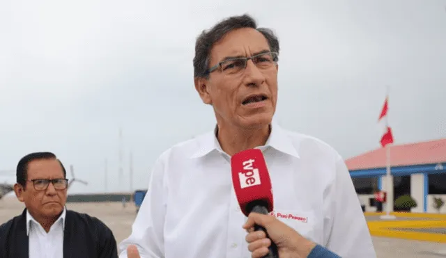 Martín Vizcarra reitera que la lucha contra la corrupción es la bandera de su gestión. Foto: Presidencia.