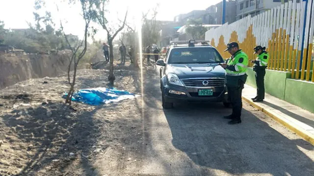 Encuentran cadáver de joven mujer tendido en calle de Arequipa