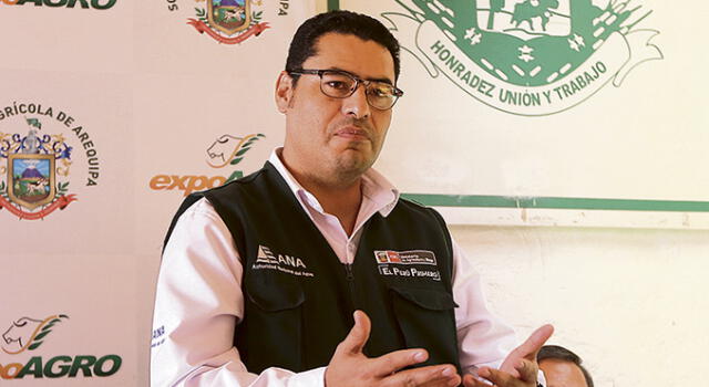 Alberto Osorio, jefe de ANA