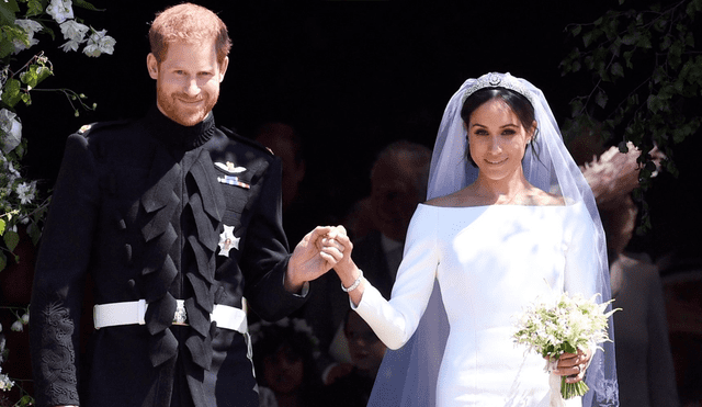Meghan Markle y el príncipe Harry celebran un año de casados con fotos inéditas 