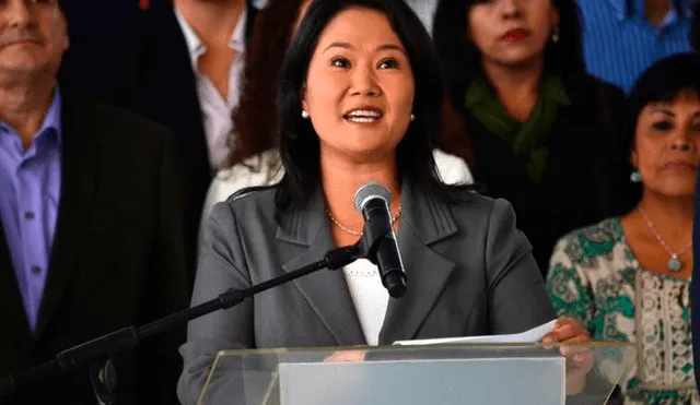 Keiko Fujimori se pronunció tras discurso de Martín Vizcarra