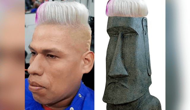 Facebook viral: peruano es blanco de burlas por su radical cambio de look en barber shop [FOTOS]