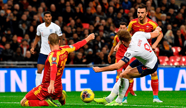 Inglaterra aplasta 7-0 a Montenegro por las Eliminatorias Eurocopa 2020 con triplete de Harry Kane