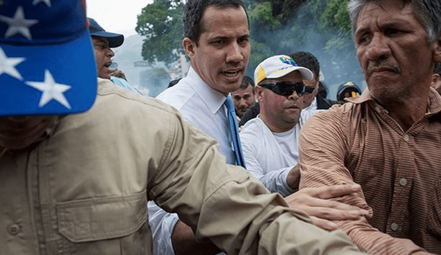 Presidente de la Asamblea Nacional de Venezuela, Juan Guaidó. Foto: EFE.
