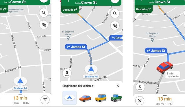 Esta nueva funcionalidad de Google Maps acaba de ser añadida en Android. Foto: Androidayuda