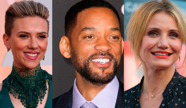 Scarlett Johansson, Will Smith, Cameron Díaz y otros famosos que no creen en la monogamia | FOTOS 
