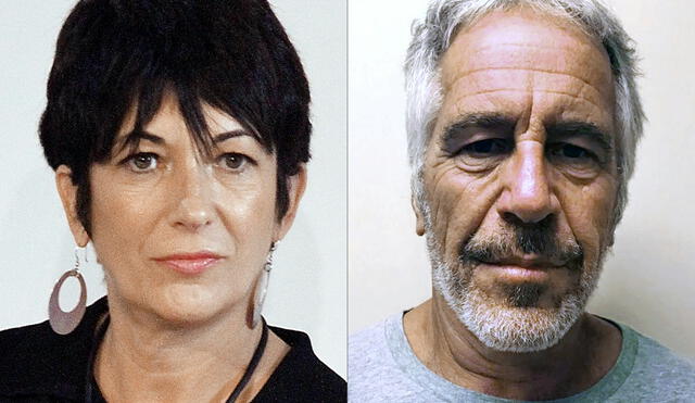 (COMBO) This combination of pictures created on July 2, 2020 shows Ghislaine Maxwell (L) during an event on September 20, 2013 in New York City and an undated handout photo obtained on July 11, 2019 courtesy of the New York State Sex Offender Registry of Jeffrey Epstein (R). - Ghislaine Maxwell, the former girlfriend of late financier Jeffrey Epstein, was arrested by the FBI in Bradford, New Hampshire, on July 2, 2020 and charged with six counts of sexual abuse in Epstein case. Epstein, 66, hanged himself in a New York cell in August last year while awaiting trial on charges of trafficking minors for sex. Several of his accusers have said the 58-year-old Maxwell maintained a network of girls to perform sexual favors for Epstein, a registered sex offender who hobnobbed with the rich and famous. (Photos by Laura Cavanaugh and Handout / various sources / AFP) / RESTRICTED TO EDITORIAL USE - MANDATORY CREDIT "AFP PHOTO / NEW YORK STATE SEX OFFENDER REGISTRY / LAURA CAVANAUGH" - NO MARKETING - NO ADVERTISING CAMPAIGNS - DISTRIBUTED AS A SERVICE TO CLIENTS