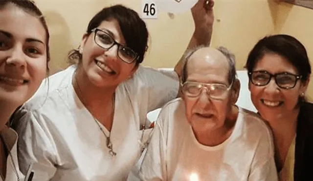 Facebook: tras ser dado de alta, hombre de 84 años regresó al hospital por conmovedor motivo [FOTO]  