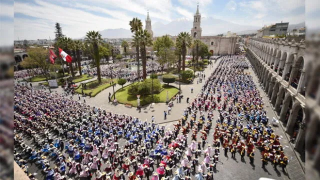 Arequipa ganó nuevo récord Guinness con el baile La Benita [VIDEO]