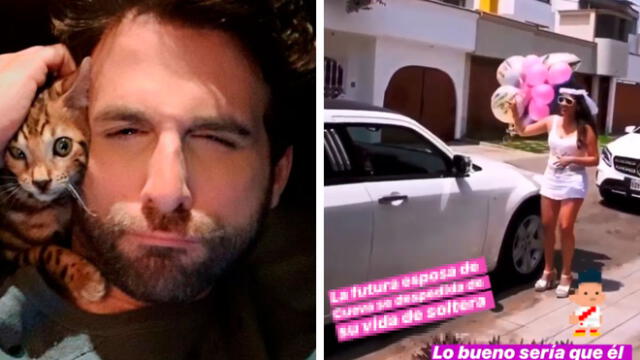 El 'influencer' puso e evidencia detalles de cómo fue la despedida de soltera de la pareja de Christian Cueva.