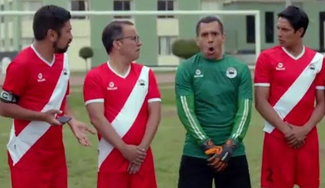 "Once machos": Daniel Peredo y Aldo Miyashiro se divierten en tráiler de cinta que parodia al fútbol | VIDEO