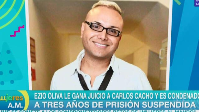 Carlos Cacho es condenado a tres años de prisión suspendida por exponer video íntimo de Ezio Oliva
