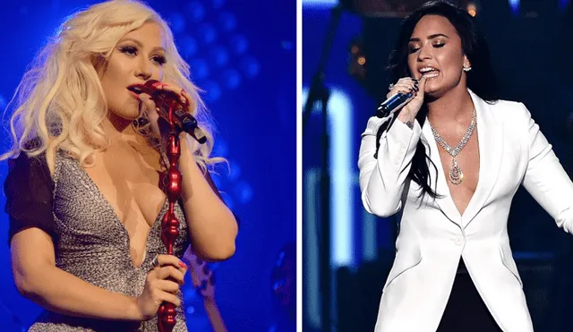 Christina Aguilera y Demi Lovato remecen YouTube con Fall In Line [VIDEO]