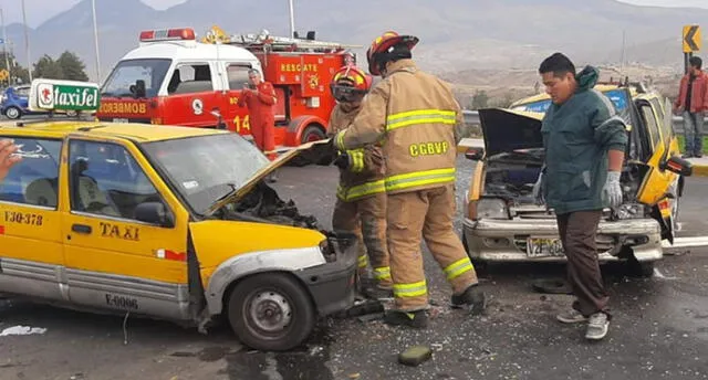 Accidente se produjo en el distrito de Cayma.