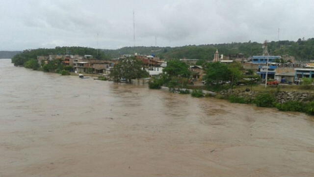 Sigue en aumento nivel de los ríos amazónicos por lluvias intensas