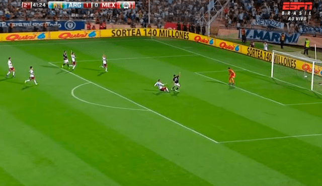 Argentina vs México: Dybala definió de zurda para el 2-0 [VIDEO]