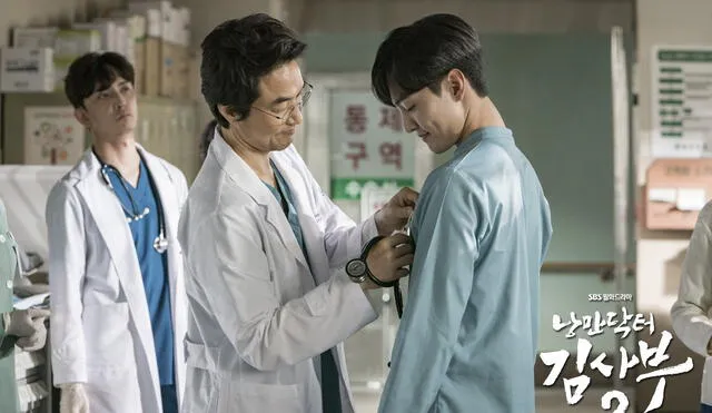 Han Suk Kyu y Kim Min Jae en Dr. Romantic 2.
