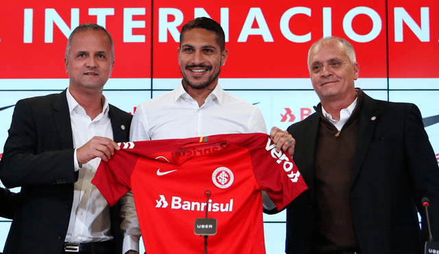 Inter de Porto Alegre publicó cuál será la dorsal de Paolo Guerrero para este 2019