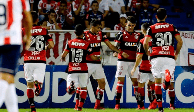 Copa Sudamericana: Flamengo venció a Junior y clasificó a la final