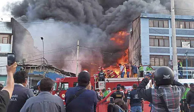 Incendio dejó pérdidas.