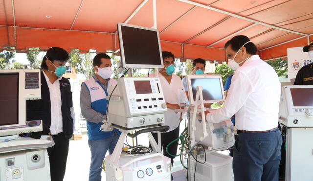 Coronavirus: entregan 11 ventiladores mecánicos para hospital de Trujillo