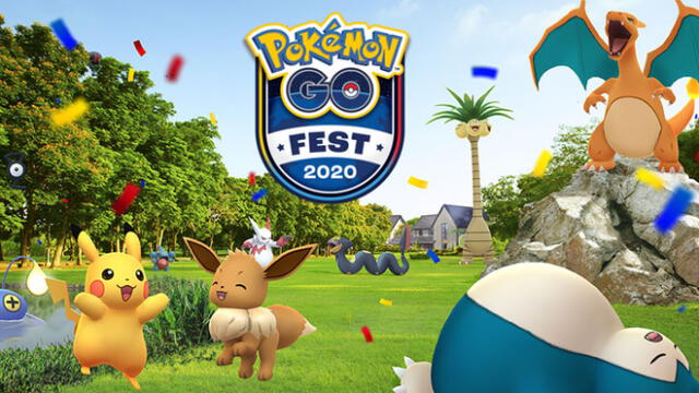 El evento  Pokémon GO Fest 2020 se llevará a cabo de forma virtual.
