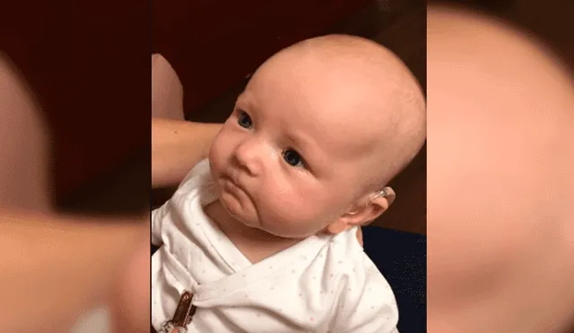 YouTube: La conmovedora reacción de una bebé sorda al escuchar a su madre por primera vez [VIDEO]