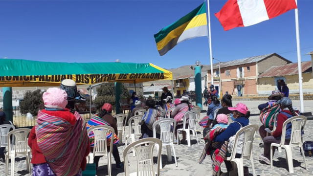 En el concurso participaron más de 50 madres. Foto: Municipalidad Distrital de Caylloma.