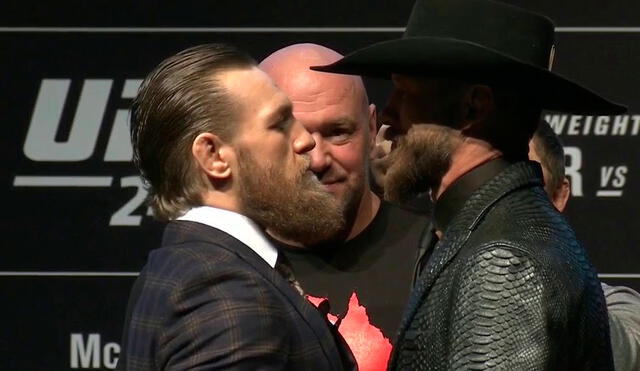 Sigue aquí EN VIVO la pelea estelar de Conor McGregor vs. Cowboy Cerrone. Foto: Difusión